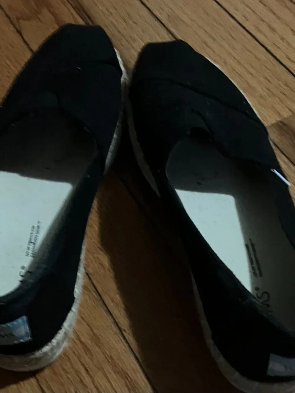 TOMS Women's Alpargata Platform Rope Shoes--Size 8.5